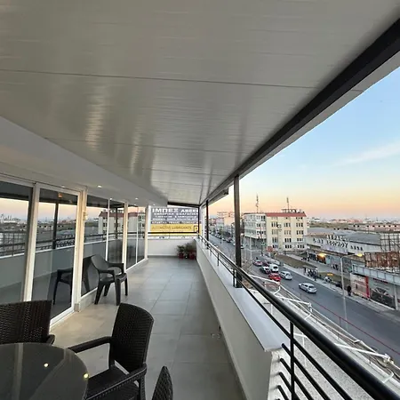 η βεράντα Apartment Thessaloniki